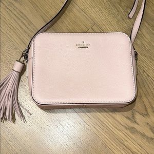 Light pink Kate Spade Purse with tassel